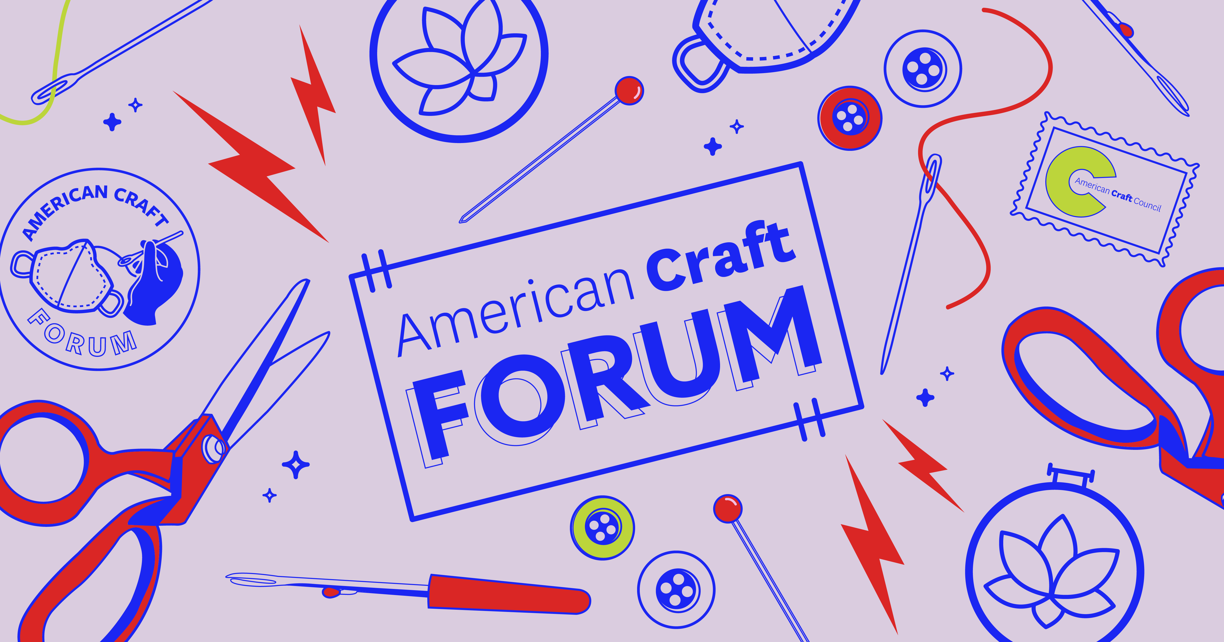 American Craft Forum Second Series Header