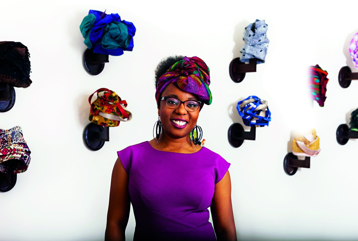 Artist and curator Chesley Antoinette.