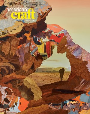 Cover of the American Craft summer magazine h 