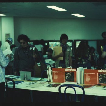 Mini library at ACC 1977 conference