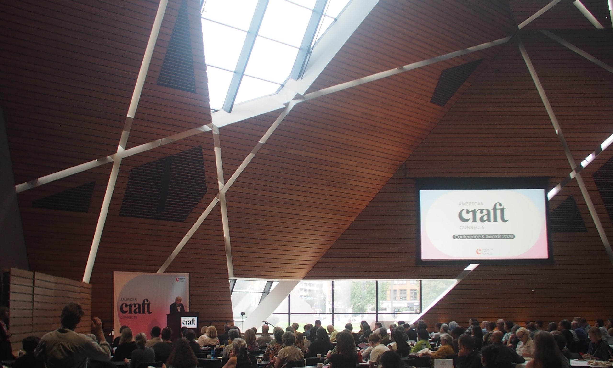 American Craft Connects Conference & Awards at the McNamara Center on the University of Minnesota campus.