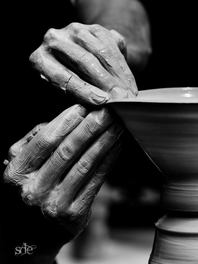 The Art of Throwing Pottery on a Kick Wheel – Joel Cherrico Pottery
