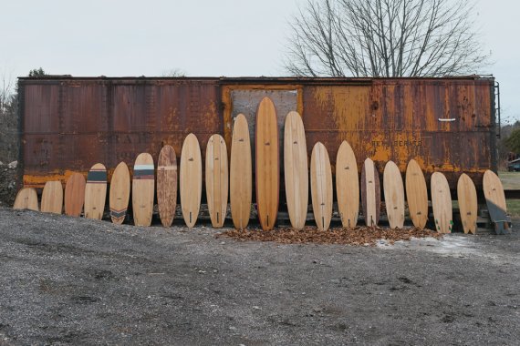 Grain Surfboard lineup