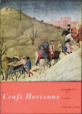 Craft Horizons November 1947 cover