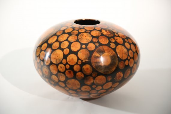 Philip Moulthrop, White Pine Mosaic Bowl