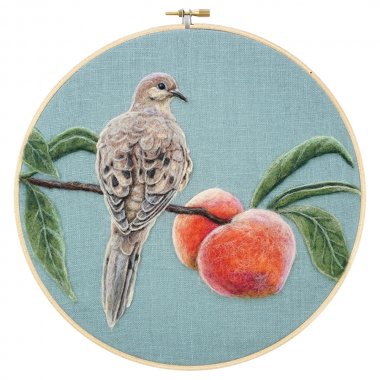 Dani Ives Mourning Dove and Peaches
