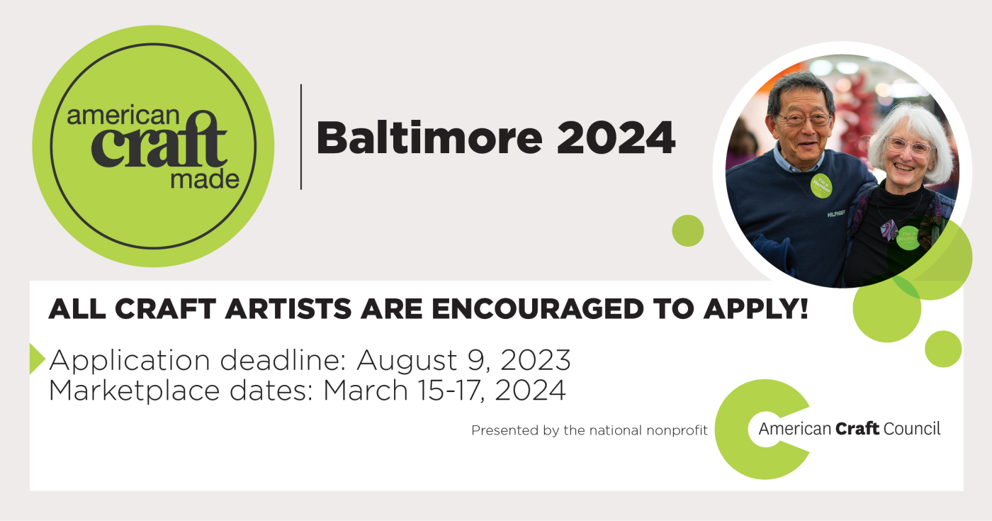 Artist Marketplace Applications American Craft Council