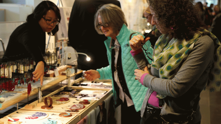 Holiday shoppers ACC Craft Hop 2015