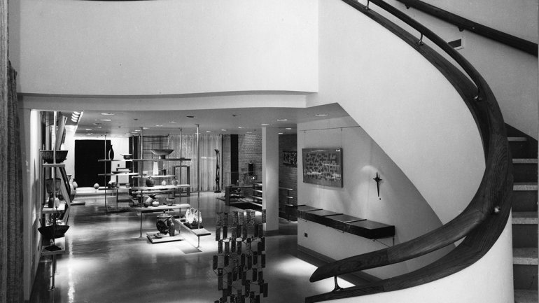Museum of Contemporary Crafts “Craftsmanship in a Changing World" installation, 1956