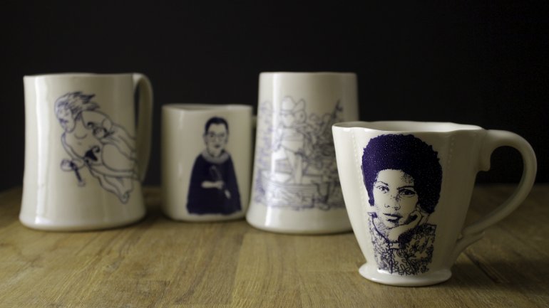 Democratic Cup mugs