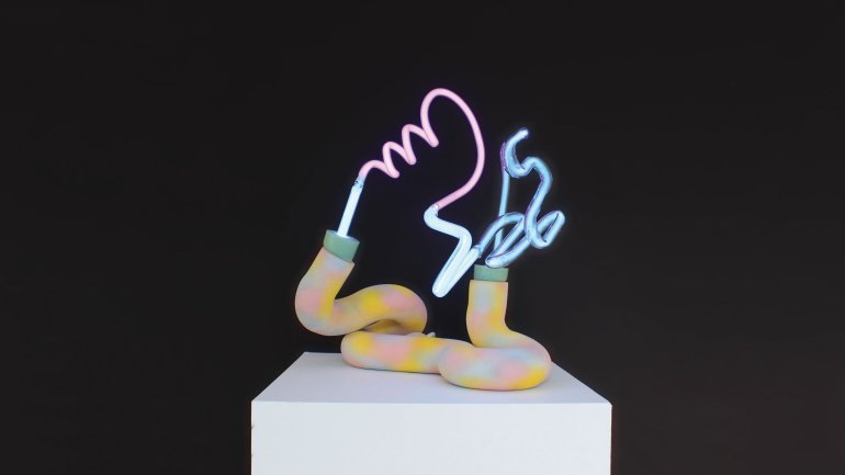 Erin Smith neon lamp