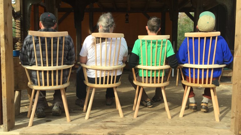 Maine Coast Craft School Windsor Chairs
