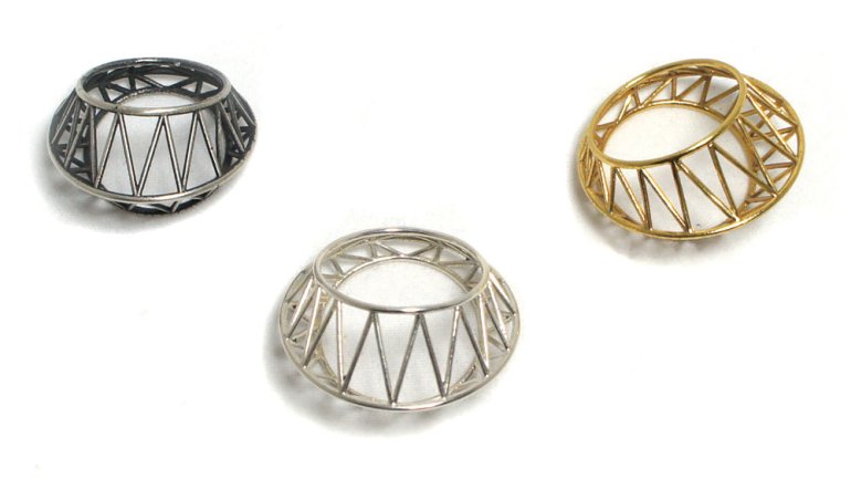 Maria Eife Star Cage Rings