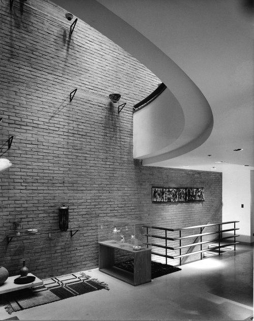 Museum of Contemporary Crafts installation, 1956, Angle 2