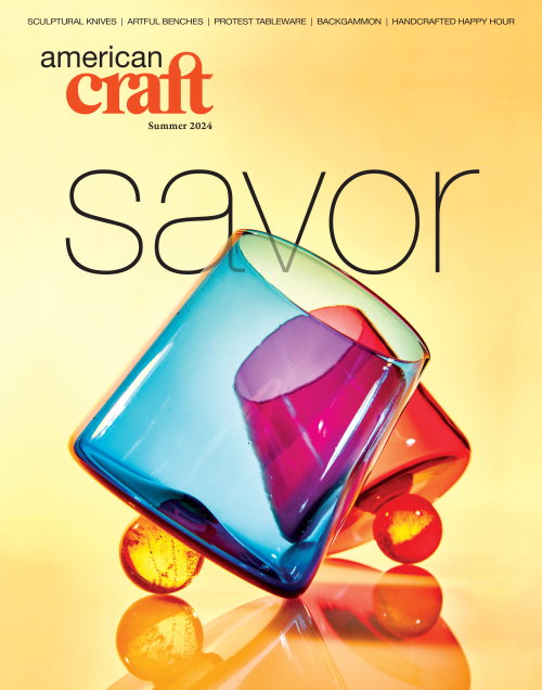 Cover of Summer 2024 issue of American Craft.