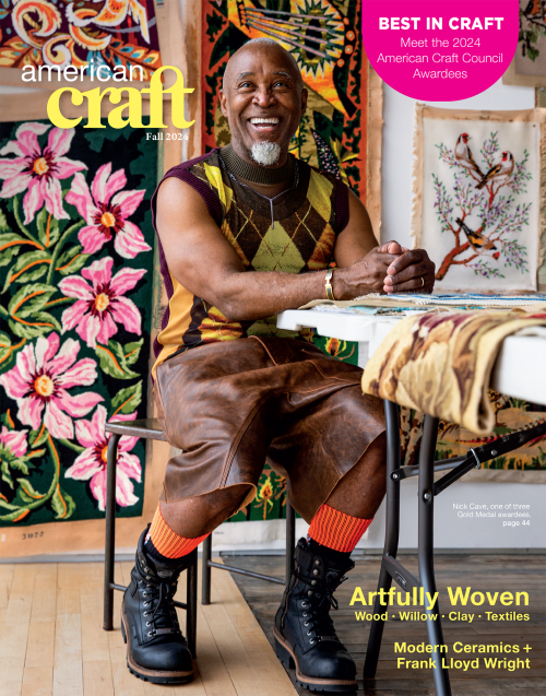 Cover of Fall 2024 American Craft magazine