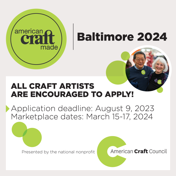 Artist Opportunities at the American Craft Council American Craft Council