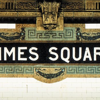 Original 1904 Mosaic Times Square