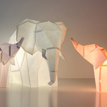 OWL, Paper Lamp, Elephant Family
