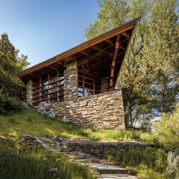 Frank Lloyd Wright's Teater's Knoll. All photos by Gabe Border.