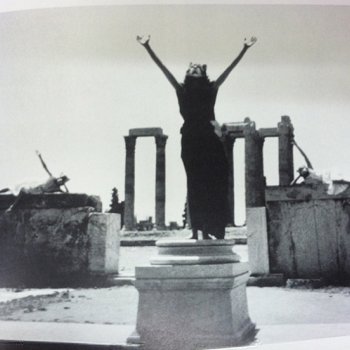 The Great Goddess at the Olympian Temple of Zeus 2 by Jane Ellen Gilmore