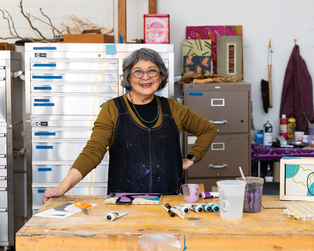 Portrait of Wendy Maruyama. Photo by Jenny Siegwart.