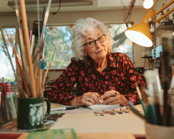 Portrait of Lynda Watson. Photo by Marc Olivier Le Blanc.