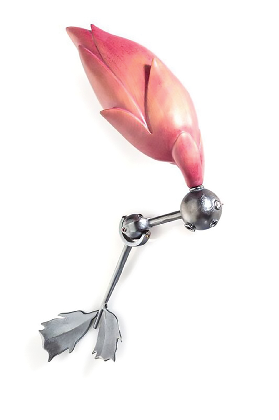 Brooch by metalsmith Sharon Church