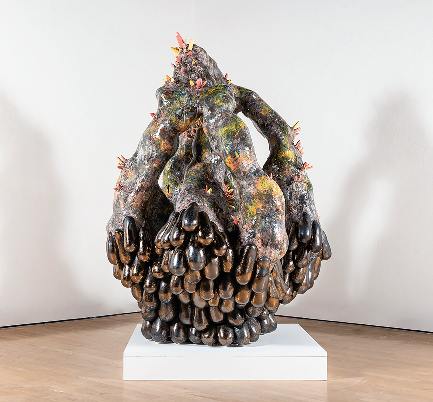 Massive ceramic sculpture