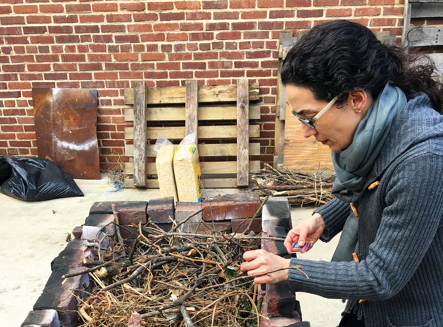 Artist and educator Alison Kysia