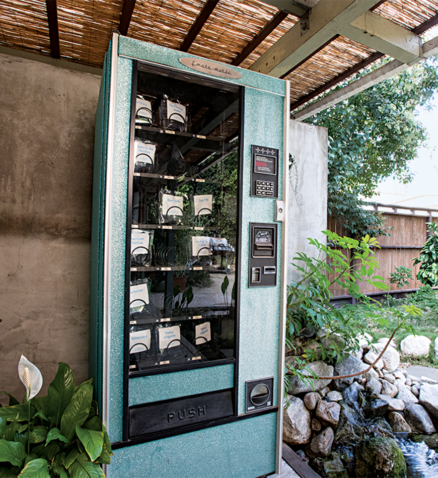 Vintage vending machine