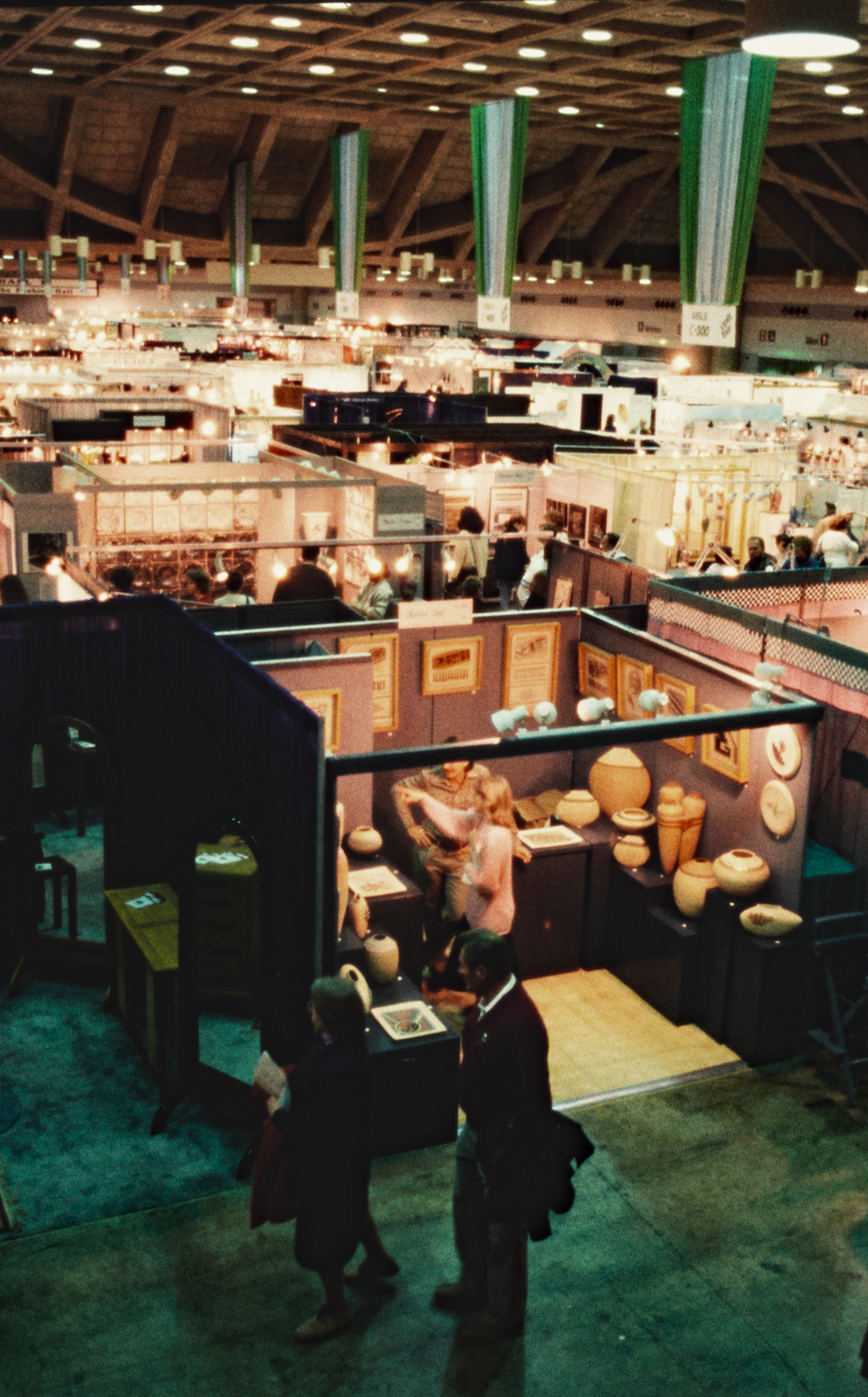View of the show floor: 1984 ACC Winter Market in Baltimore.