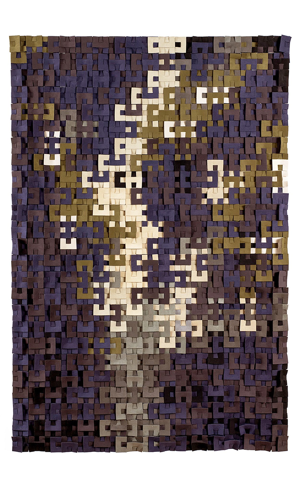 Synthetic suede tapestry