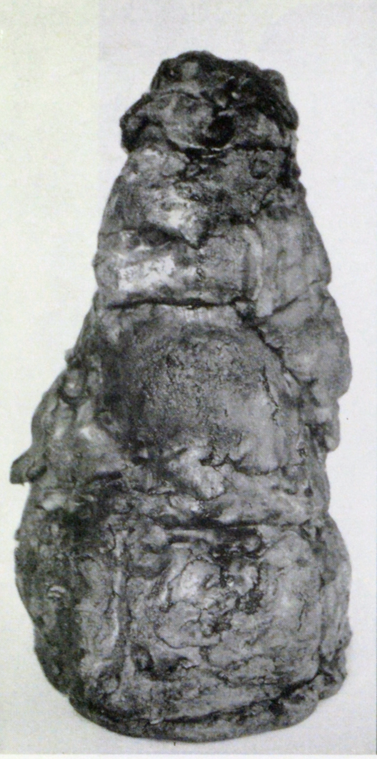 Lumpy stoneware vase