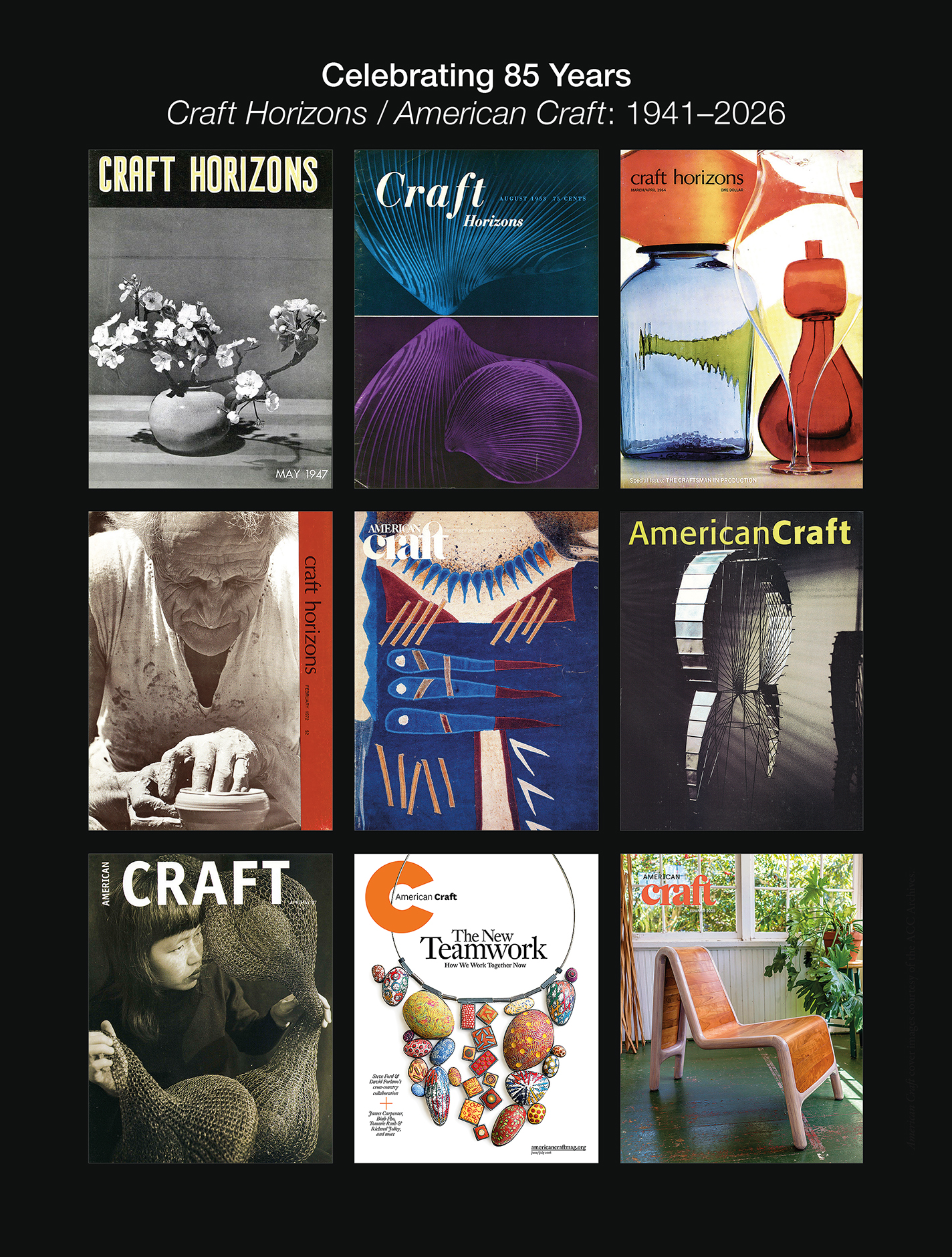 American Craft covers