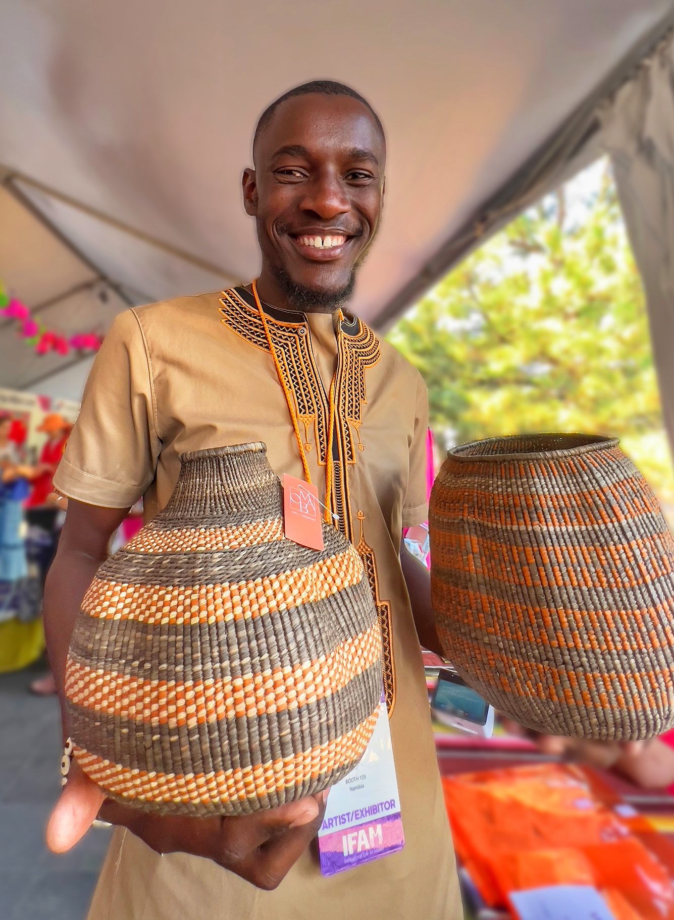 Makers from Namibia, Ukraine, and Peru.